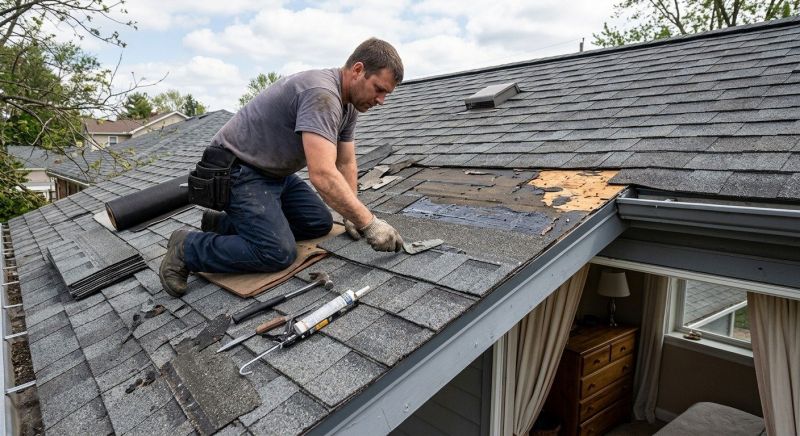 House Roof Repair in Springboro, OH