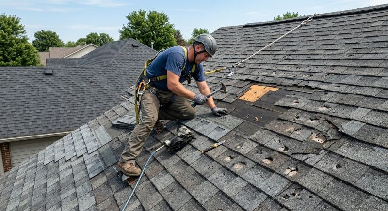 House Roof Repair in Springboro, OH