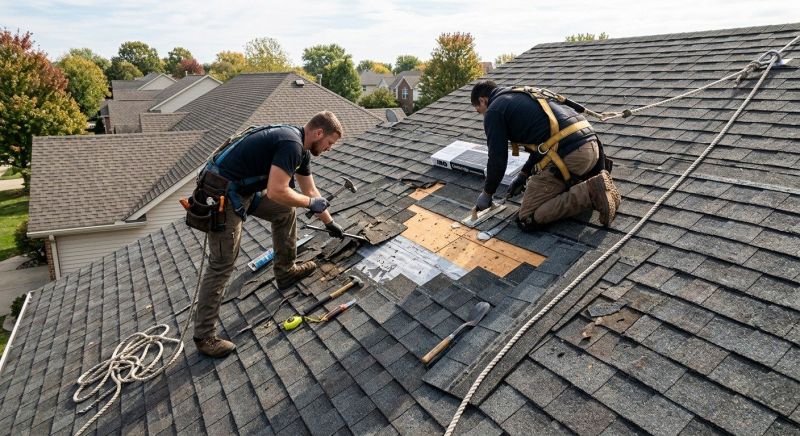 House Roof Repair in Springboro, OH