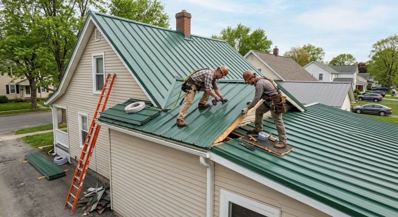 Metal Roof Repair in New Lebanon, OH