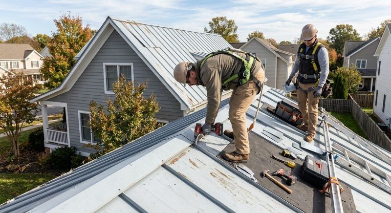 Metal Roof Repair in Springboro, OH