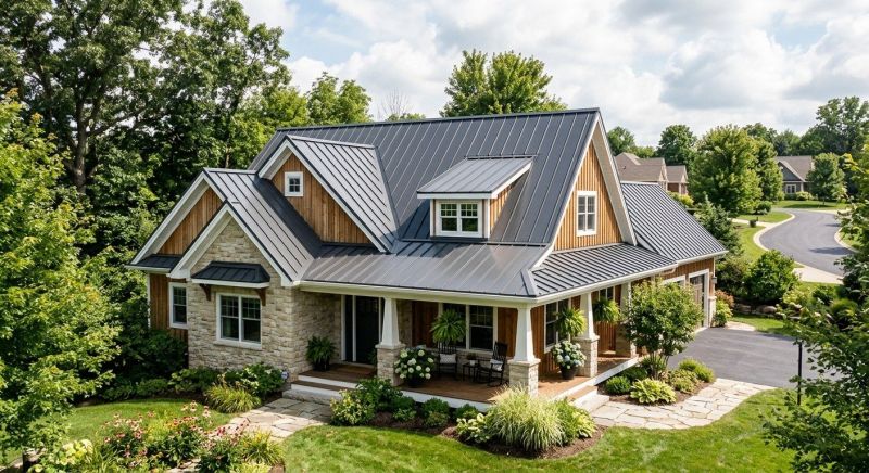 Metal Roof Replacement in Englewood, OH