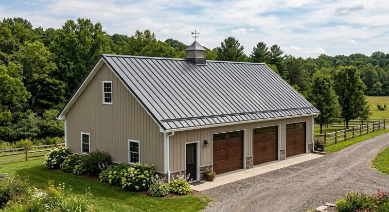 Pole Barn Roof Repair in Bellbrook, OH