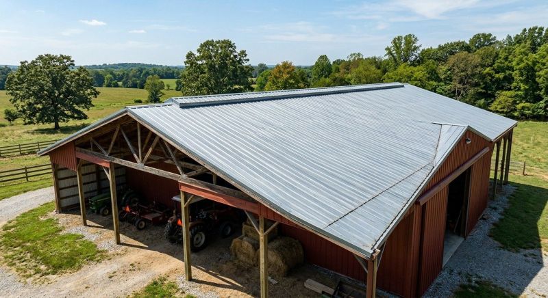 Pole Barn Roof Repair in Vandalia, OH