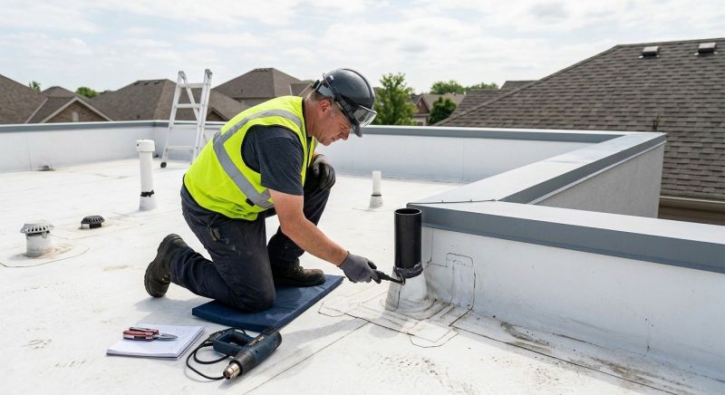 Pvc Roof Inspection in Xenia, OH
