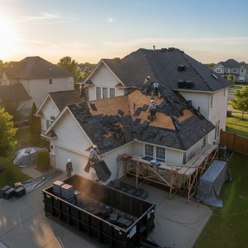 Residential Roof Replacement in Bellbrook, OH
