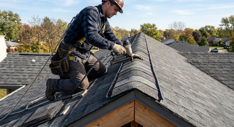Ridge Cap Replacement in Xenia, OH