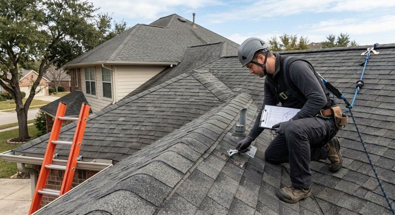 Roof Damage Inspection in Xenia, OH