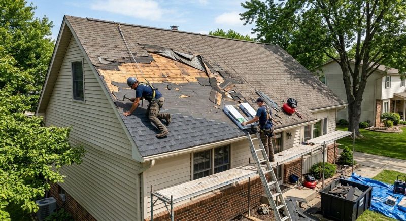 Roof Damage Repair in Englewood, OH