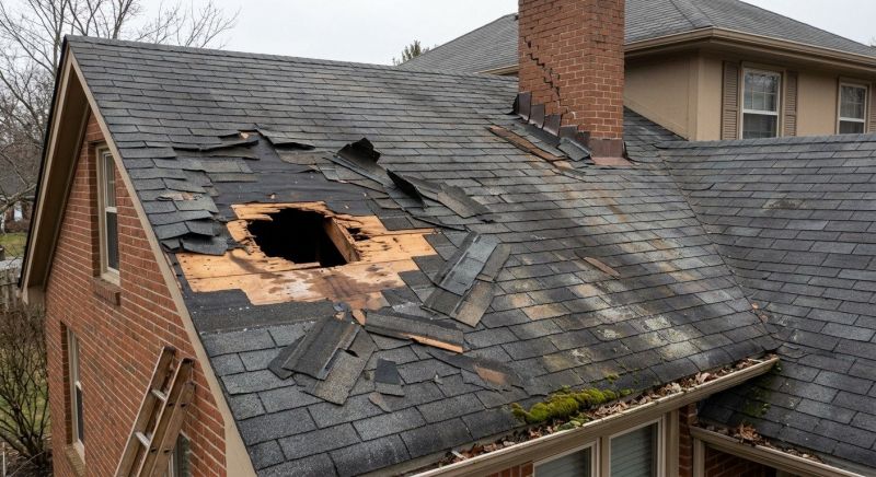 Roof Damage Repair in Englewood, OH
