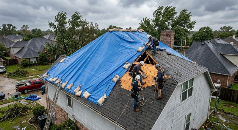 Roof Damage Restoration in Greene County, OH