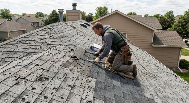 Roof Damage Restoration in Vandalia, OH