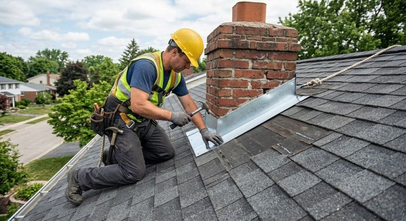 Roof Flashing Installation in Clark County, OH