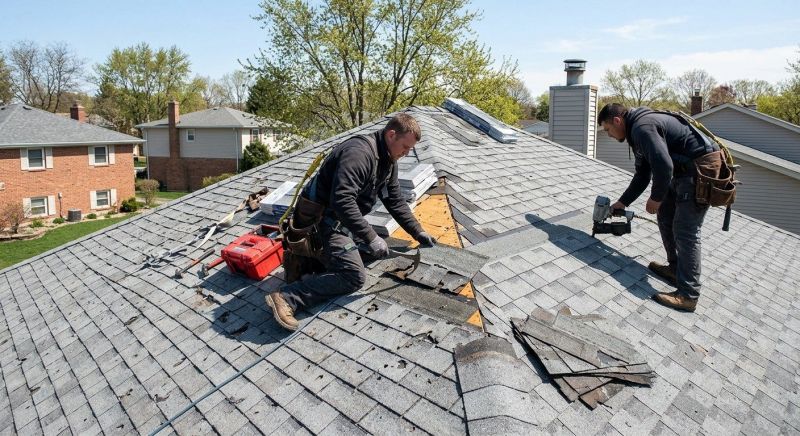 Roof Hail Damage Repair in Xenia, OH