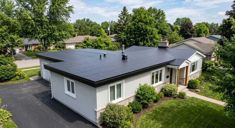 Rubber Roof Installation in Xenia, OH