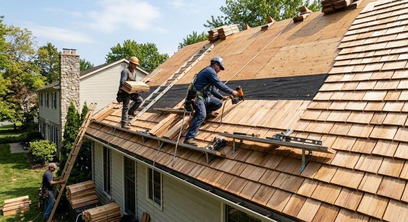 Shake Roof Replacement in Jamestown, OH