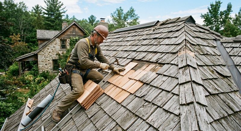 Shake Shingle Repair in Greene County, OH
