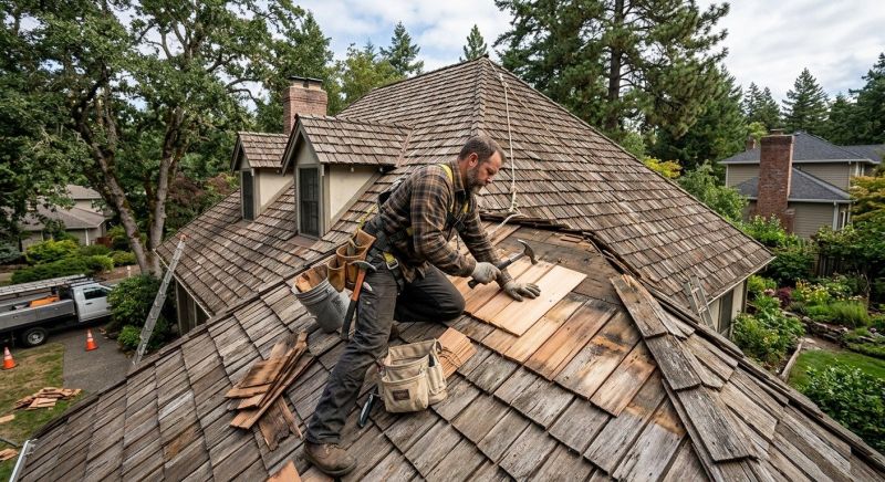Shake Shingle Repair in Xenia, OH