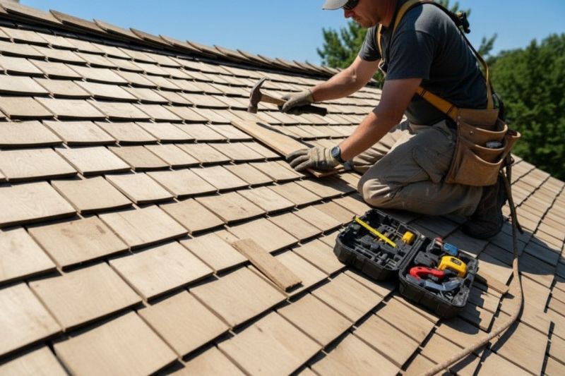 Shake Shingle Repair in Yellow Springs, OH