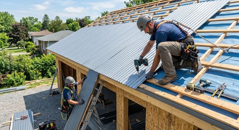Sheet Roofing Installation in Clark County, OH