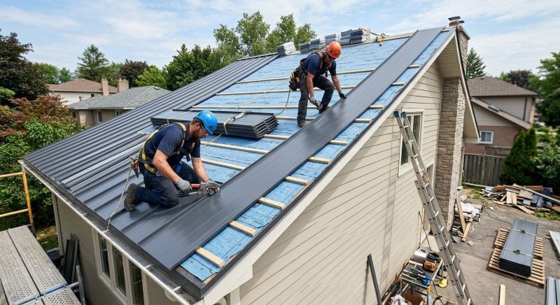 Sheet Roofing Installation in Clarksville, OH