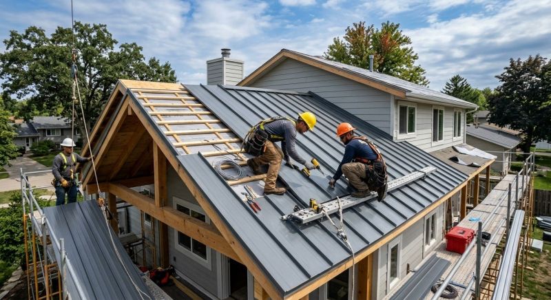 Sheet Roofing Installation in Fairborn, OH