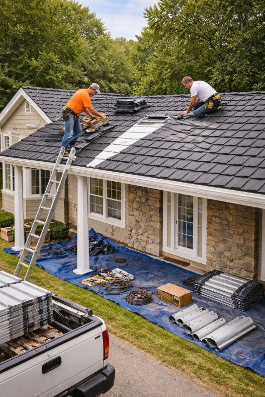Sheet Roofing Installation in Fairborn, OH