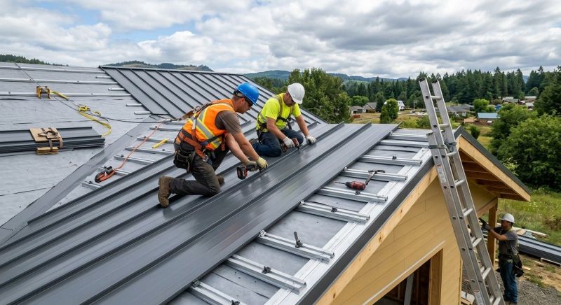 Sheet Roofing Installation in Franklin, OH
