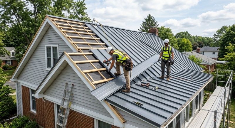 Sheet Roofing Installation in Morrow, OH