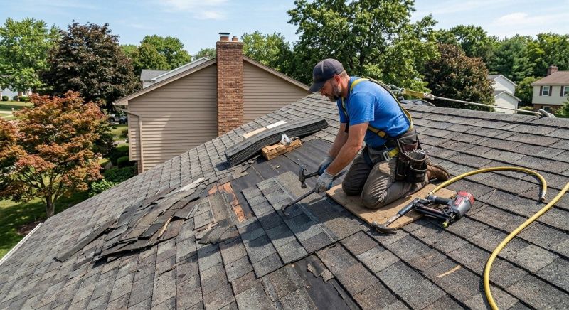 Shingles Repair in Dayton, OH