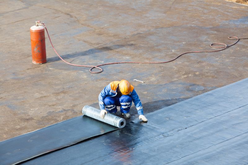 Single Ply Roof Installation in Medway, OH