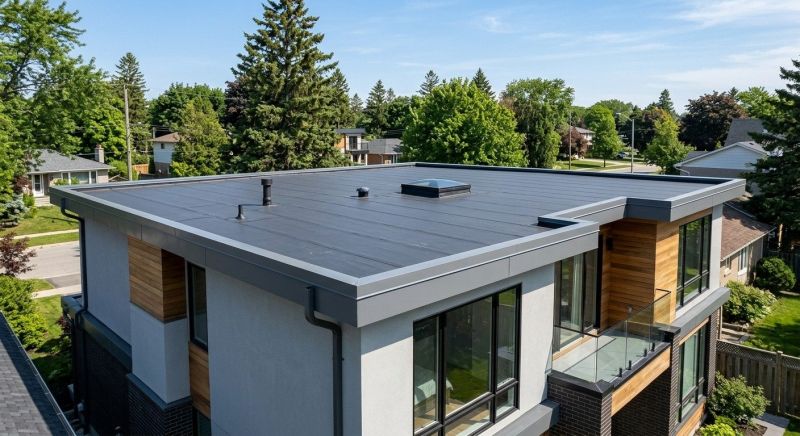 Single Ply Roof Installation in Waynesville, OH