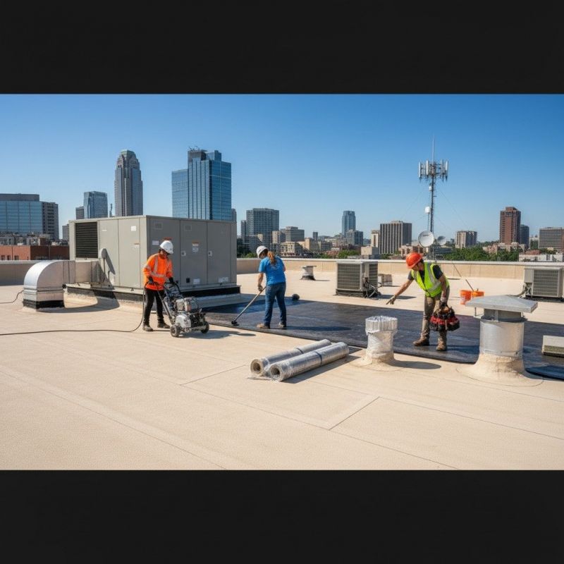 Single Ply Roof Repair in Dayton, OH