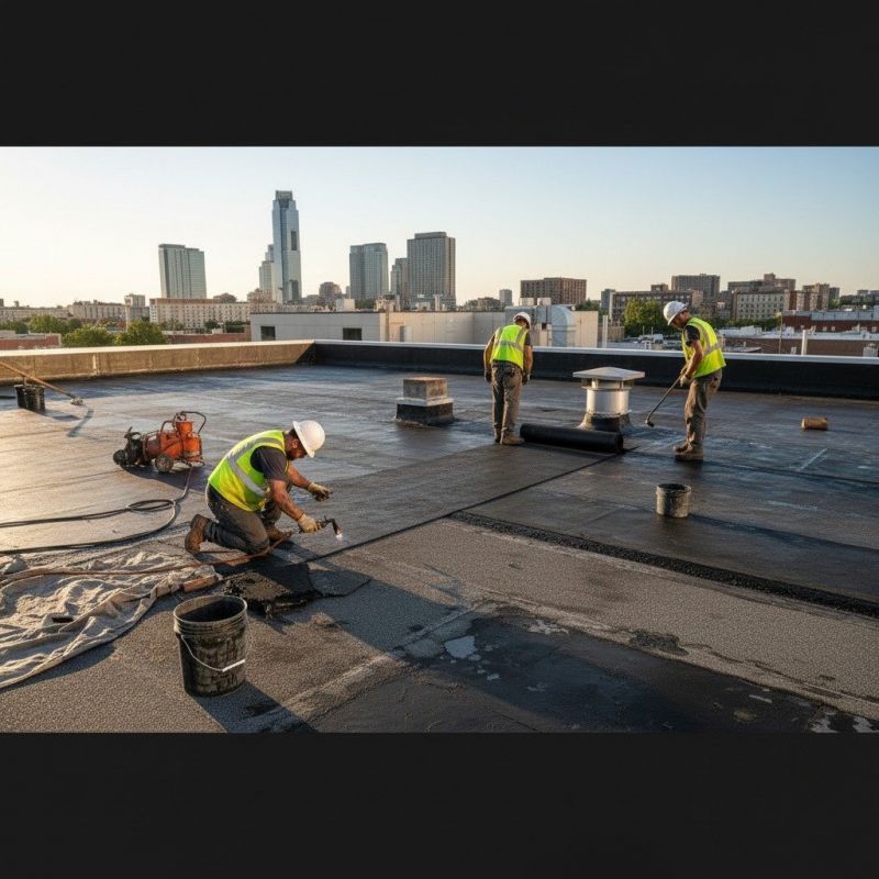 Single Ply Roof Repair in New Lebanon, OH