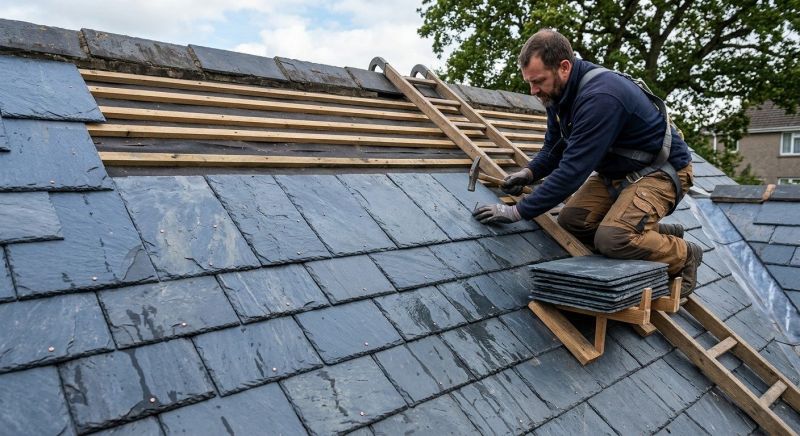 Slate Roof Construction in New Carlisle, OH
