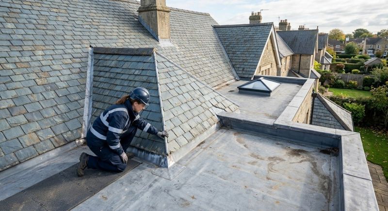 Slate Roof Inspection in Xenia, OH