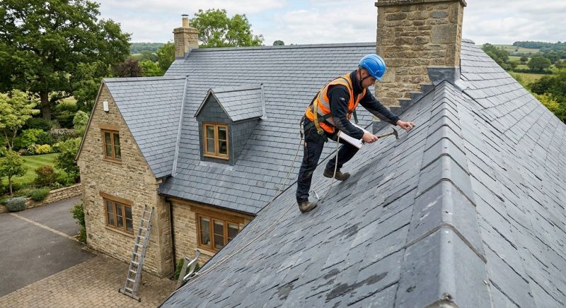 Slate Roof Repair in Springboro, OH