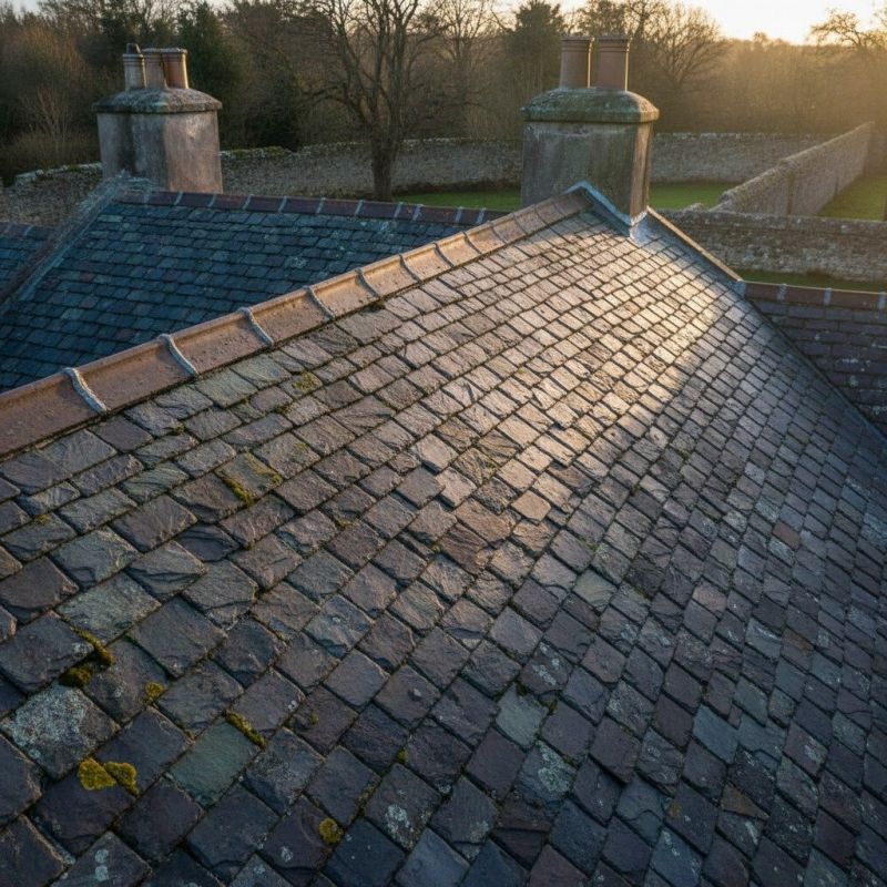 Slate Roof Replacement in Morrow, OH