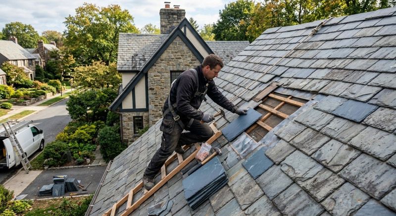 Slate Shingles Repair in Bellbrook, OH