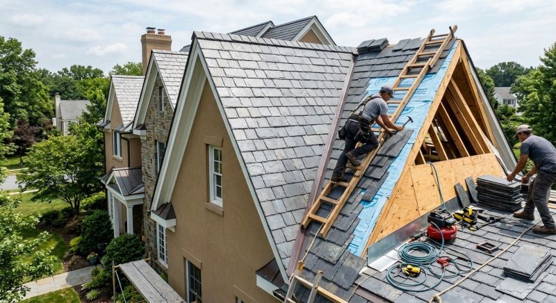 Slate Shingles Repair in Fairborn, OH