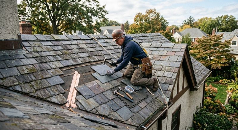 Slate Shingles Repair in Fairborn, OH