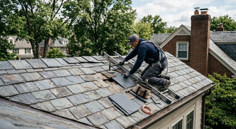 Slate Shingles Repair in Xenia, OH