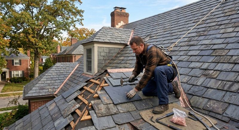 Slate Shingles Repair in Miamisburg, OH