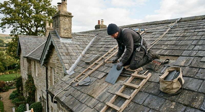 Slate Shingles Repair in Morrow, OH