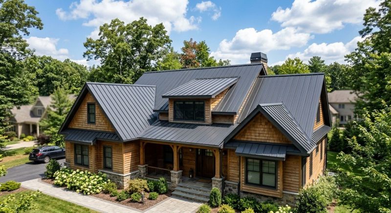Steel Roof Replacement in Englewood, OH