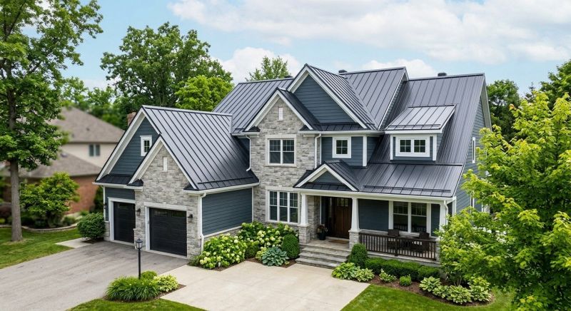 Steel Roof Replacement in Springboro, OH