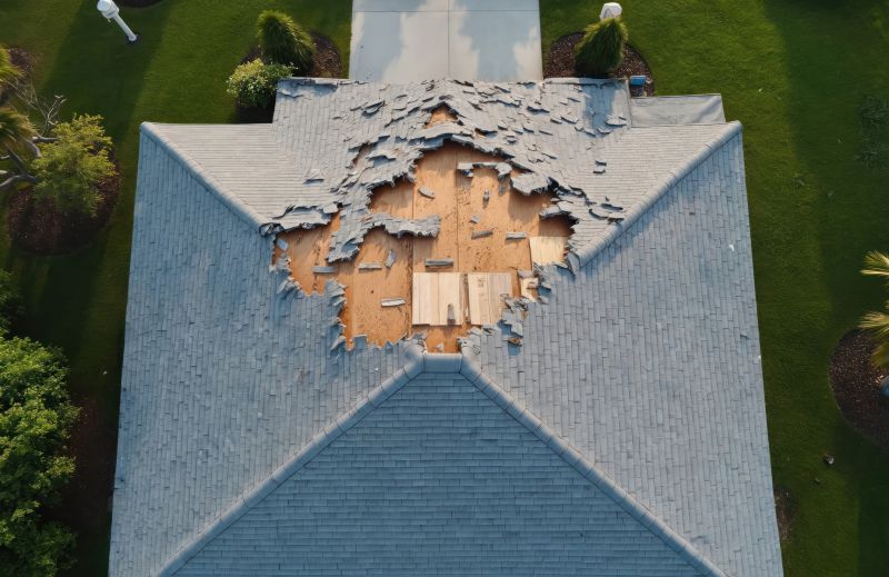 Storm Damage Roof Repair in Morrow, OH