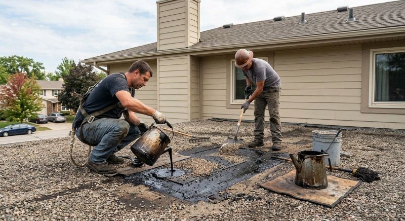 Tar And Gravel Roof Repair in Clark County, OH