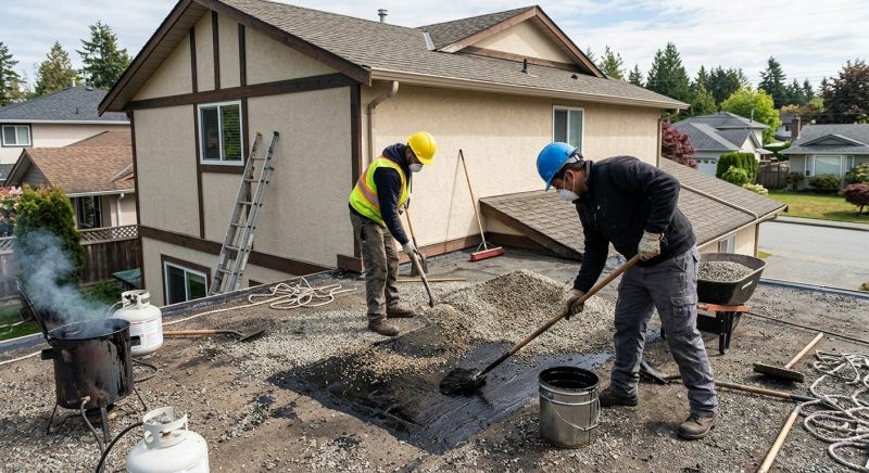 Tar And Gravel Roof Repair in Fairborn, OH