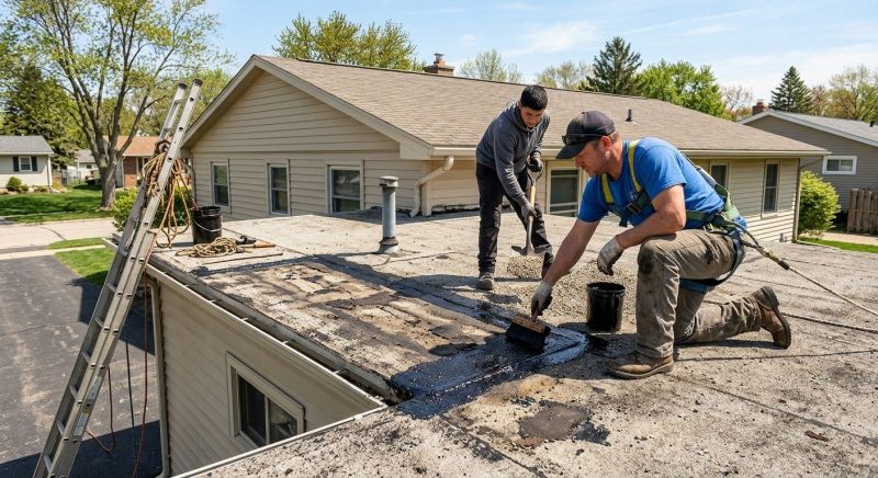 Tar And Gravel Roof Repair in Vandalia, OH